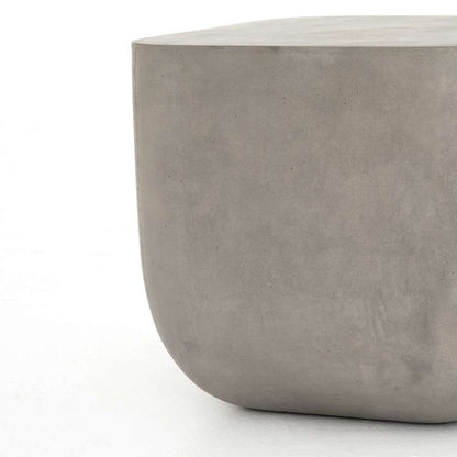 Four Hands - Ivan Square Outdoor End Table - Grey Concrete - VTHY-042 veiw 8
