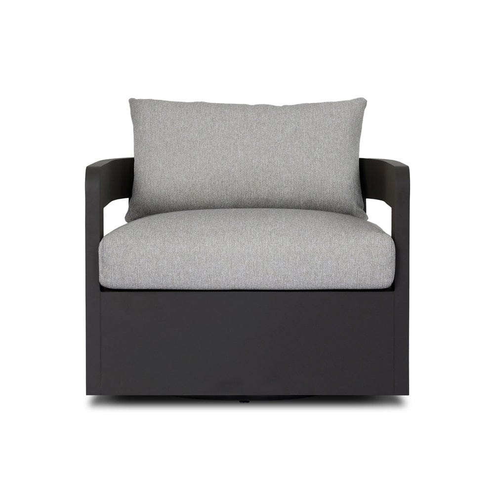 Four Hands - Jackson Outdoor Metal Swivel Chair - Concha Fog - 247454-002 view 1