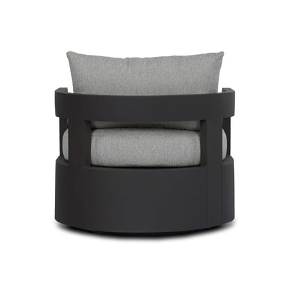 Four Hands - Jackson Outdoor Metal Swivel Chair - Concha Fog - 247454-002 view 5