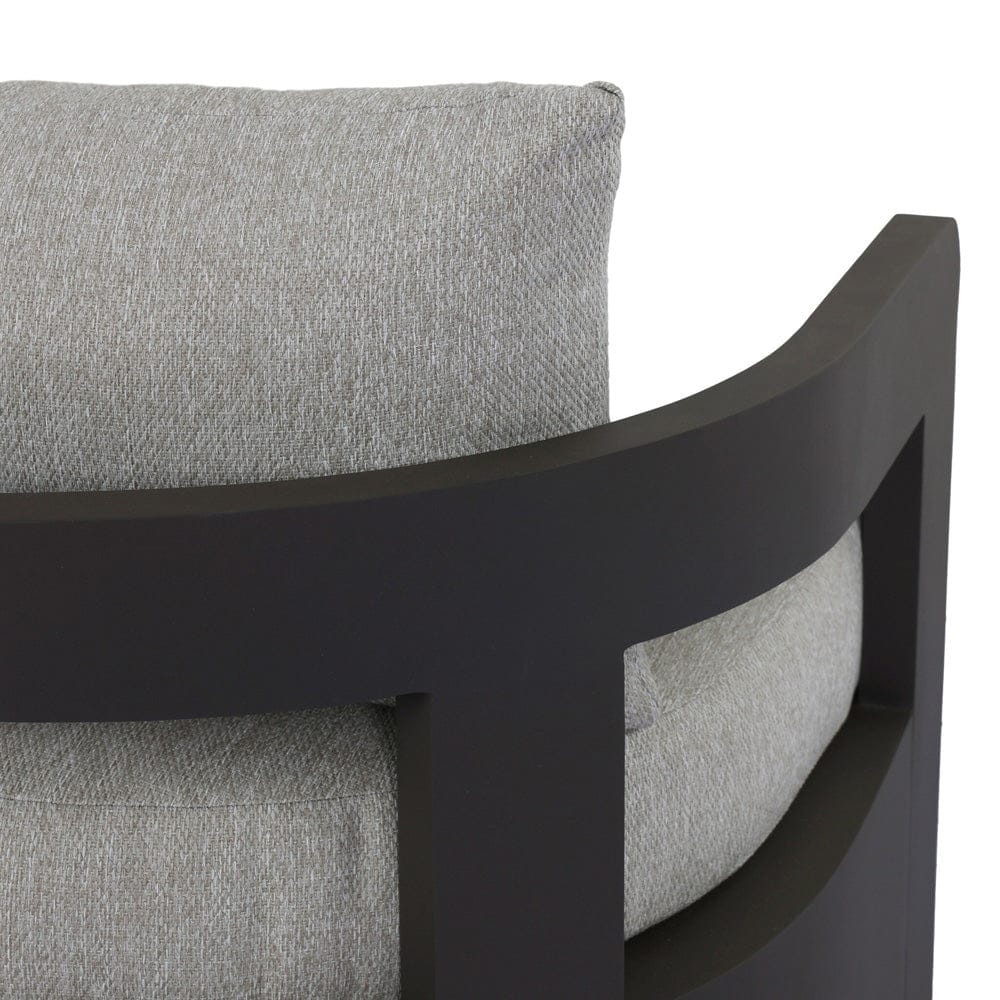 Four Hands - Jackson Outdoor Metal Swivel Chair - Concha Fog - 247454-002 view 11