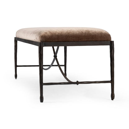 Four Hands - Jade Accent Bench - Altair Mushroom - 247300-001 view 9