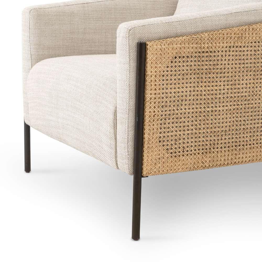 Four Hands - Jayda Chair - Gable Taupe - 108497-001 veiw 5