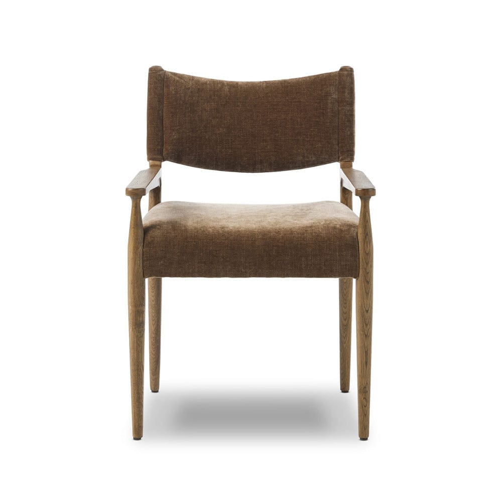 Four Hands - Jayla Dining Armchair - Altair Mushroom - 238919-005 view 1