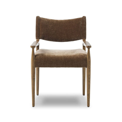 Four Hands - Jayla Dining Armchair - Altair Mushroom - 238919-005 view 1