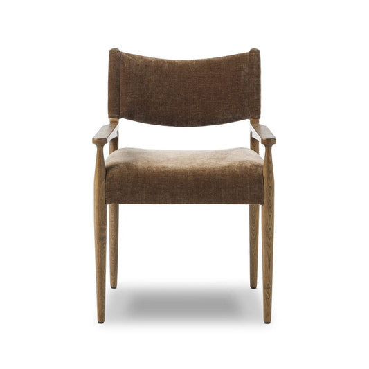 Four Hands - Jayla Dining Armchair - Altair Mushroom - 238919-005 view 1