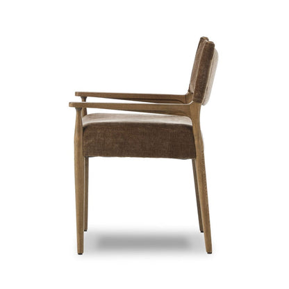 Four Hands - Jayla Dining Armchair - Altair Mushroom - 238919-005 view 3