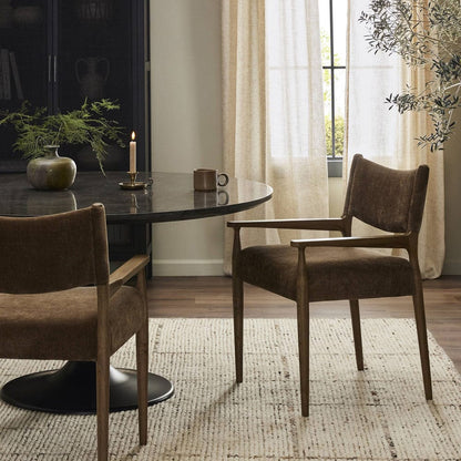 Four Hands - Jayla Dining Armchair - Altair Mushroom - 238919-005 view 4