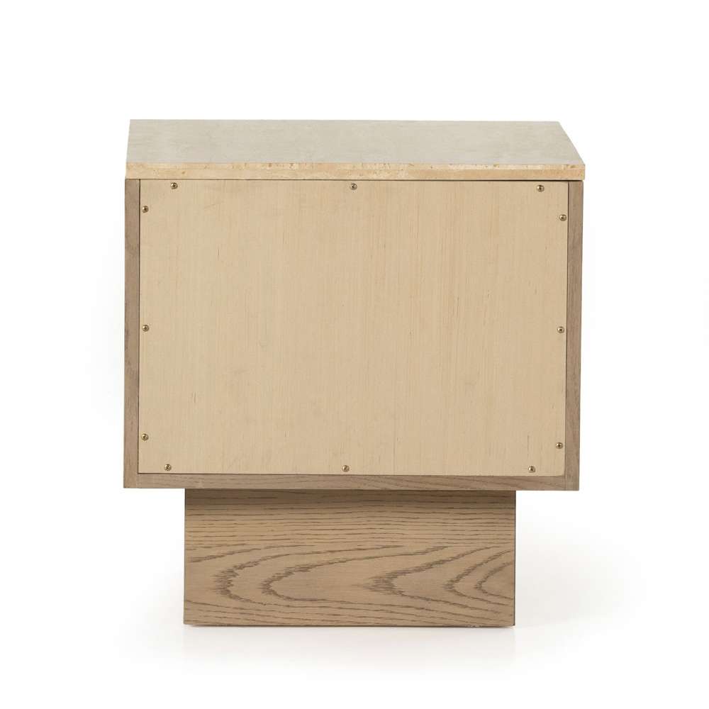 Four Hands - Jaylen Nightstand - Travertine - 225937-001 veiw 3