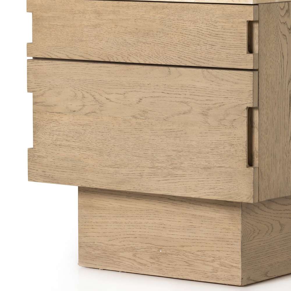 Four Hands - Jaylen Nightstand - Travertine - 225937-001 veiw 11