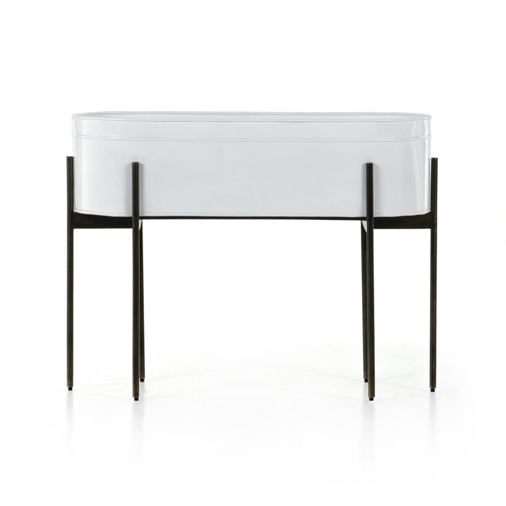 Four Hands - Jed Large Planter - White High Gloss - 224279-002 view 8