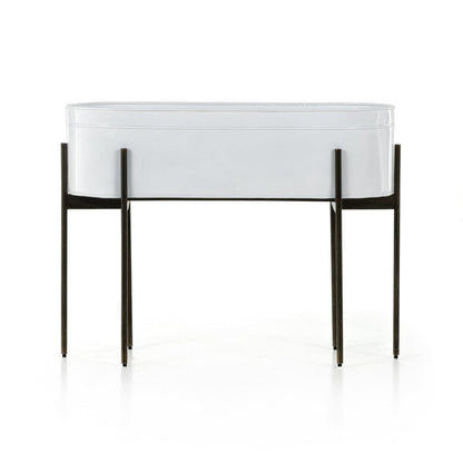 Four Hands - Jed Large Planter - White High Gloss - 224279-002 view 8