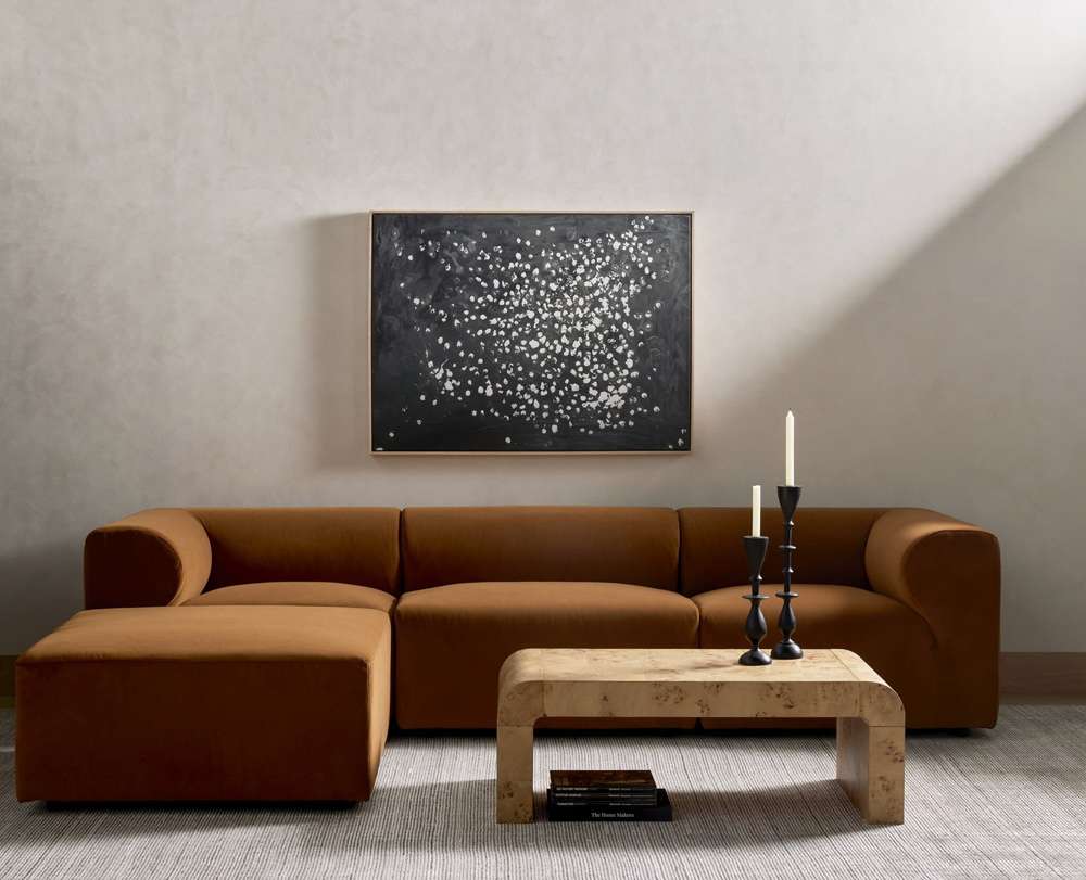 Four Hands - Jenson Coffee Table - Natural Poplar Burl Veneer - 224830-002 veiw 3
