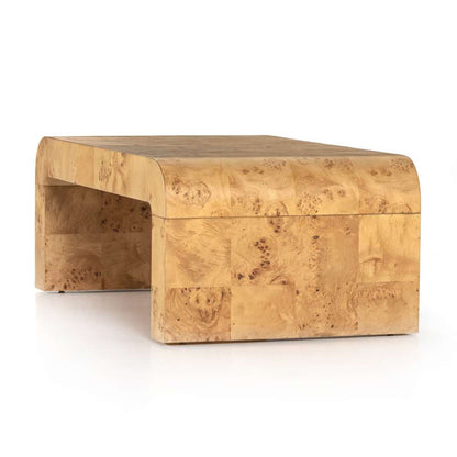 Four Hands - Jenson Coffee Table - Natural Poplar Burl Veneer - 224830-002 veiw 6