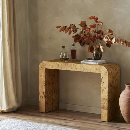 Four Hands - Jenson Console Table - Natural Poplar Burl Veneer - 224842-002 veiw 3
