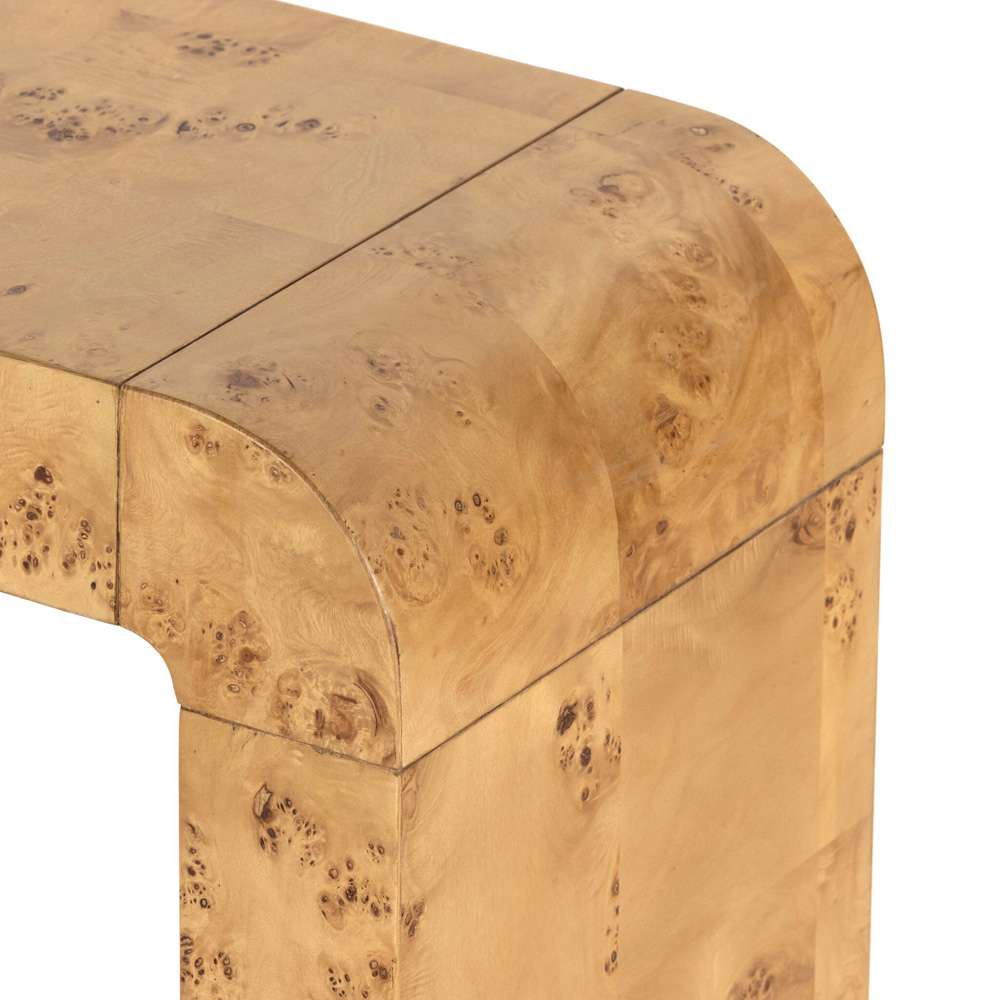 Four Hands - Jenson Console Table - Natural Poplar Burl Veneer - 224842-002 veiw 8