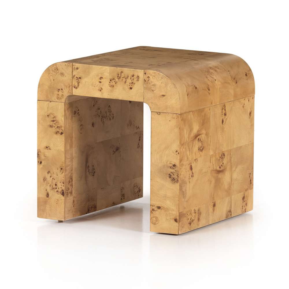 Four Hands - Jenson End Table - Natural Poplar Burl Veneer - 228910-002 veiw 1