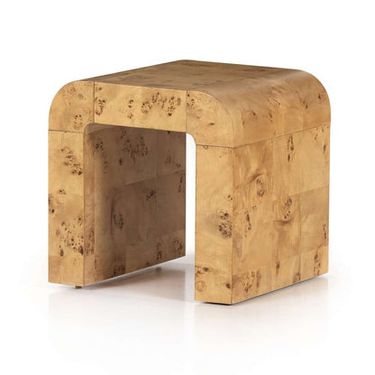 Four Hands - Jenson End Table - Natural Poplar Burl Veneer - 228910-002 veiw 1