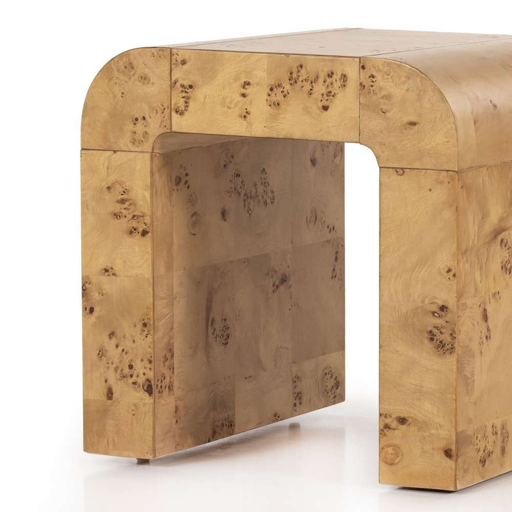 Four Hands - Jenson End Table - Natural Poplar Burl Veneer - 228910-002 veiw 6