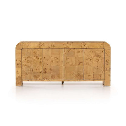 Four Hands - Jenson Media Console - Natural Poplar Burl Veneer - 228921-002 veiw 2