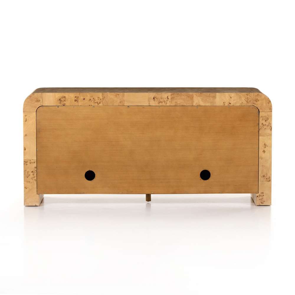 Four Hands - Jenson Media Console - Natural Poplar Burl Veneer - 228921-002 veiw 3