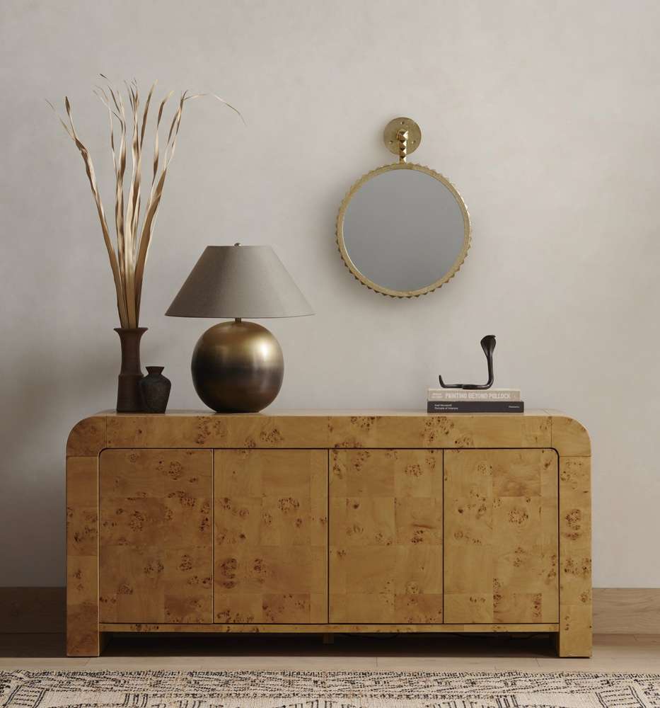 Four Hands - Jenson Media Console - Natural Poplar Burl Veneer - 228921-002 veiw 4