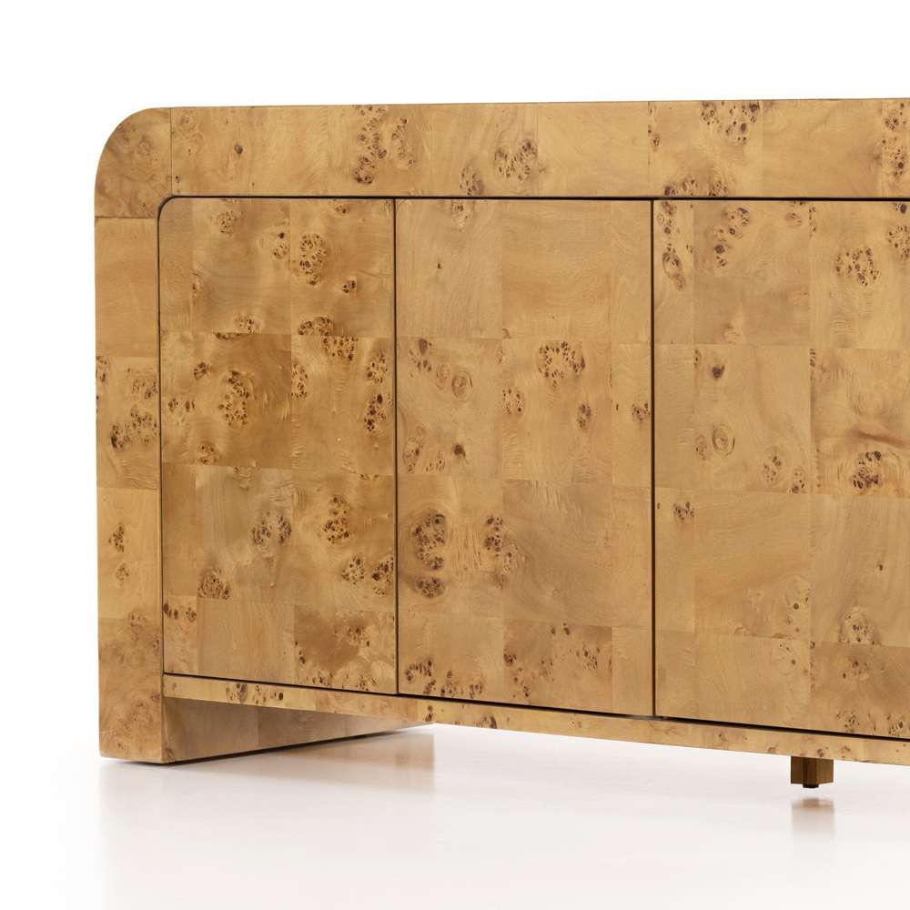 Four Hands - Jenson Media Console - Natural Poplar Burl Veneer - 228921-002 veiw 12