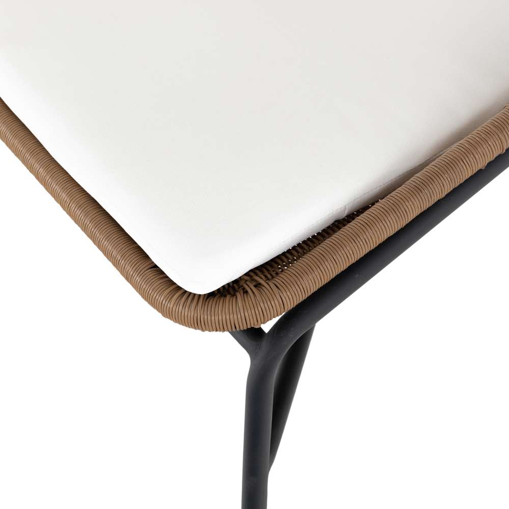 Four Hands - Jericho Outdoor Dining Chair - Fawn - 224713-001 veiw 7