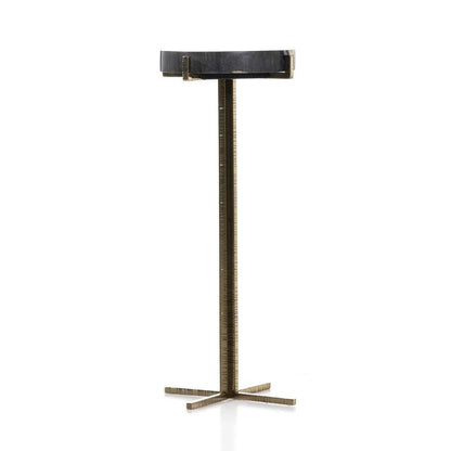 Four Hands - Jonty Round End Table - Dark Petrified Wood - 227722-001 veiw 3