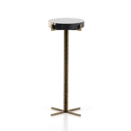 Four Hands - Jonty Round End Table - Dark Petrified Wood - 227722-001 veiw 7