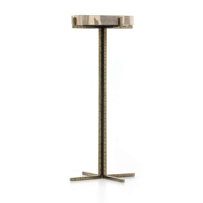 Four Hands - Jonty Round End Table - Petrified Wood - 227722-002 veiw 2