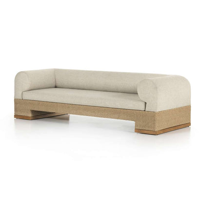 Four Hands - Joss Outdoor Sofa - 106in - Natural Teak - 229039-001 veiw 1