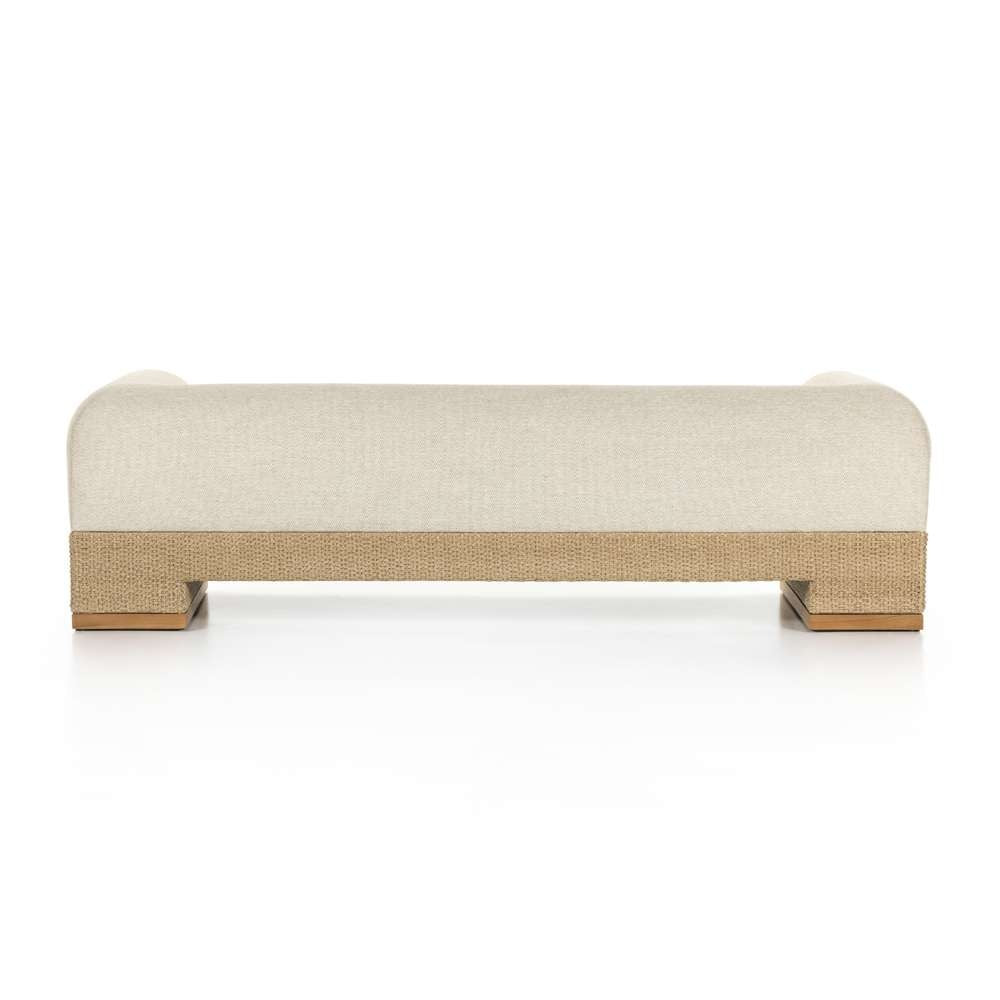 Four Hands - Joss Outdoor Sofa - 106in - Natural Teak - 229039-001 veiw 2