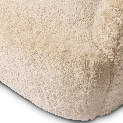 Four Hands - Julius Swivel Chair - Beige Shearling - 239124-015 view 8
