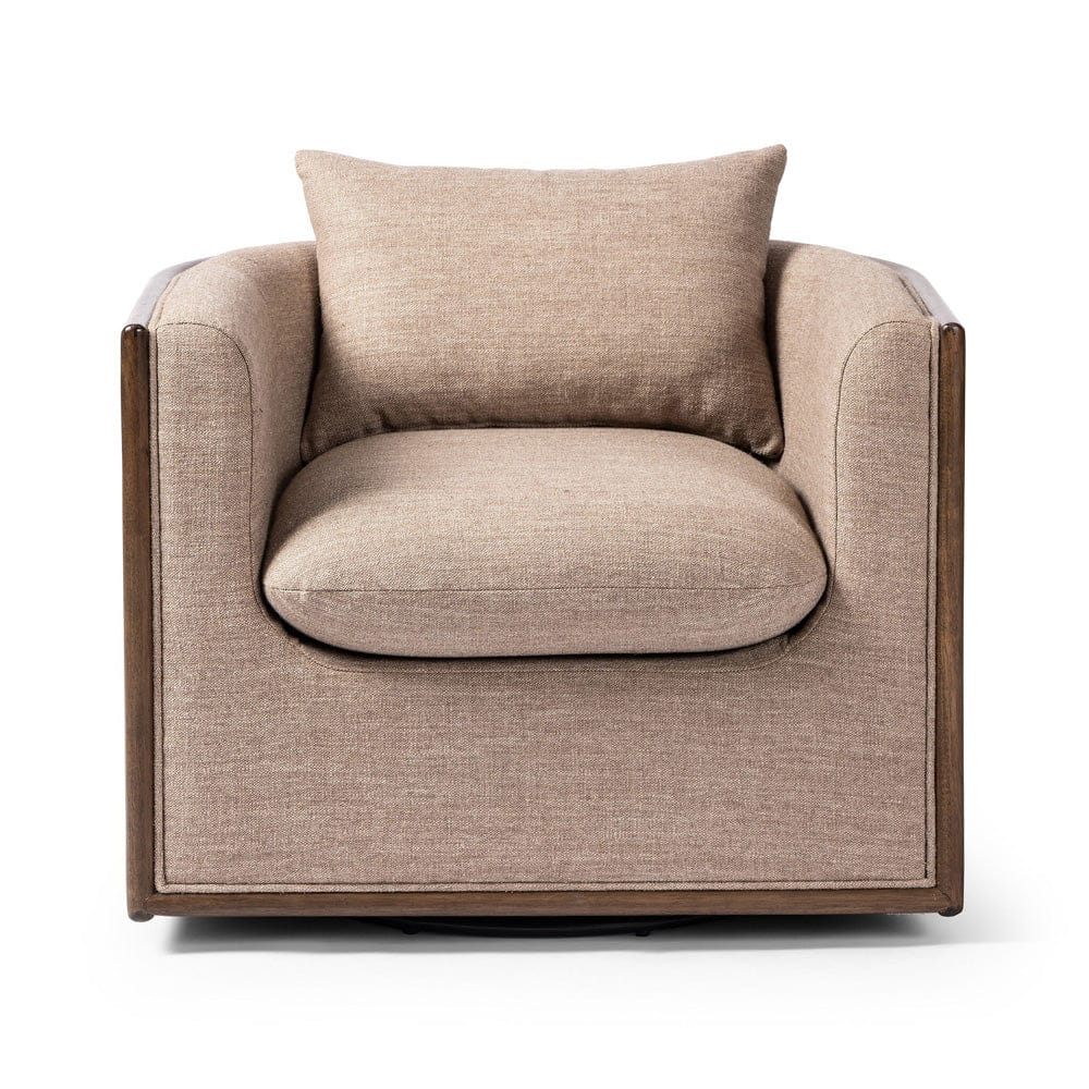 Four Hands - June Swivel Chair - Alcala Fawn - 242549-001 view 1