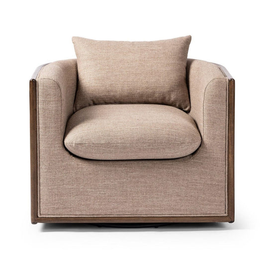 Four Hands - June Swivel Chair - Alcala Fawn - 242549-001 view 1