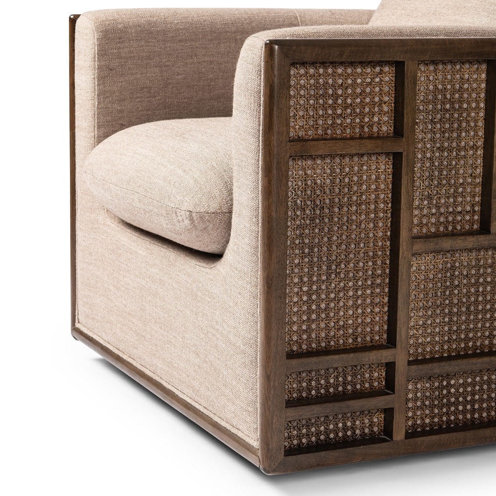 Four Hands - June Swivel Chair - Alcala Fawn - 242549-001 view 9