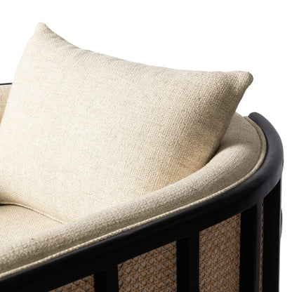 Four Hands - June Swivel Chair - Thames Cream - 242549-002 view 6