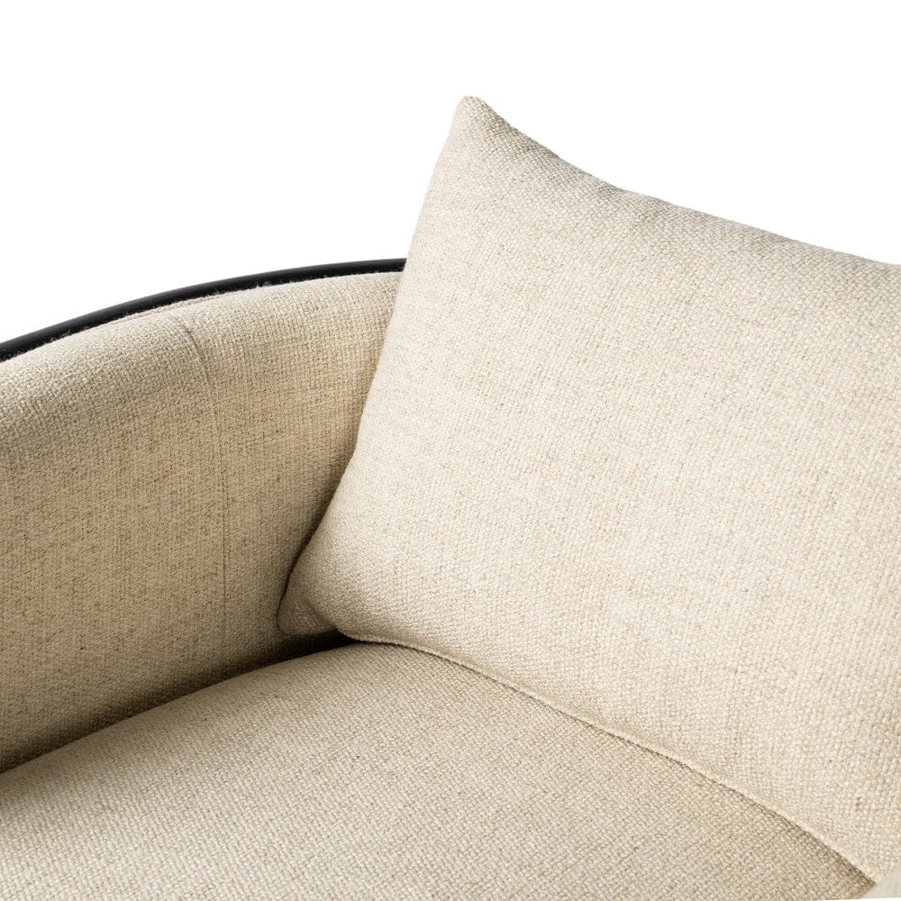 Four Hands - June Swivel Chair - Thames Cream - 242549-002 view 11