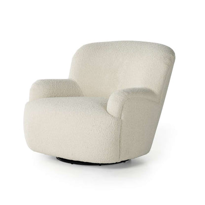 Four Hands - Kadon Swivel Chair - Sheepskin Natural - 231717-002 veiw 1