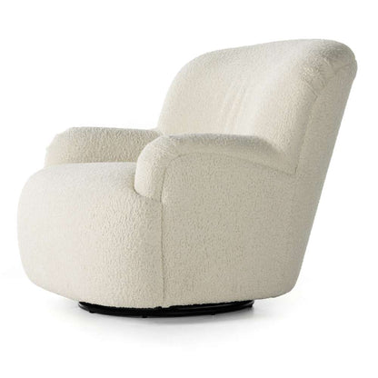 Four Hands - Kadon Swivel Chair - Sheepskin Natural - 231717-002 veiw 2