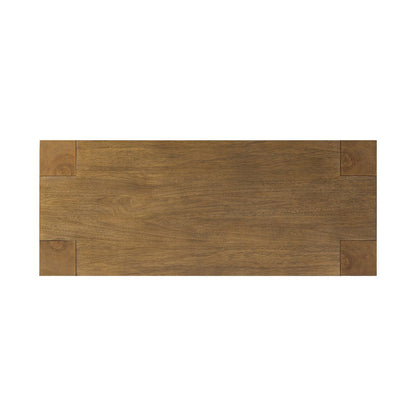 Four Hands - Kaleio - Emeli Rectangular Coffee Table - Tawny Rubberwood Veneer - 247530-001_CLOSEOUT view 4