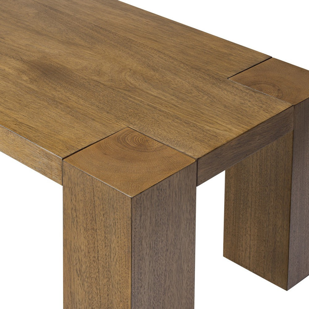 Four Hands - Kaleio - Emeli Rectangular Coffee Table - Tawny Rubberwood Veneer - 247530-001_CLOSEOUT view 5
