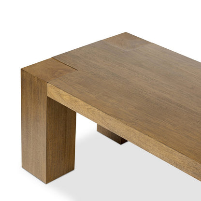Four Hands - Kaleio - Emeli Rectangular Coffee Table - Tawny Rubberwood Veneer - 247530-001_CLOSEOUT view 6