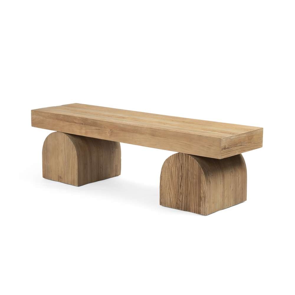 Four Hands - Keane Bench - Natural Elm - 109345-002 veiw 1