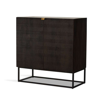 Four Hands - Kelby Bar Cabinet - Gunmetal - 235482-001 veiw 1