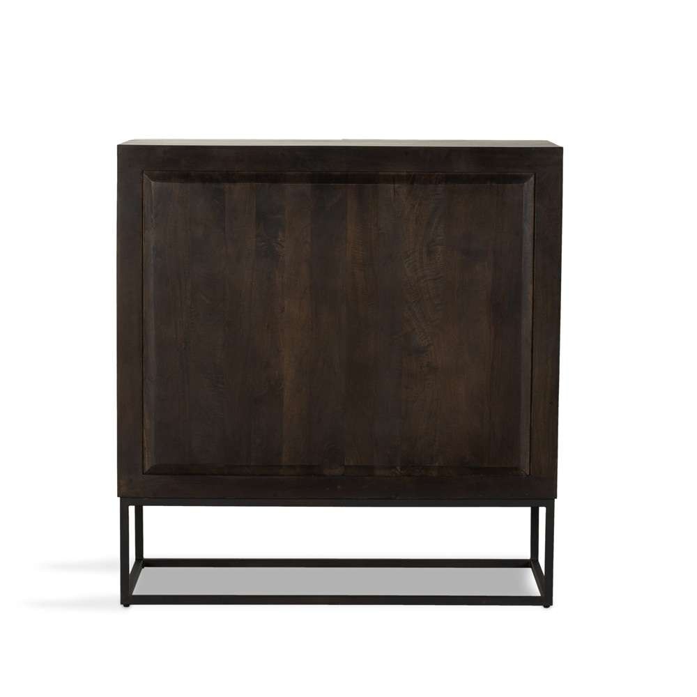 Four Hands - Kelby Bar Cabinet - Gunmetal - 235482-001 veiw 3
