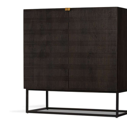Four Hands - Kelby Bar Cabinet - Gunmetal - 235482-001 veiw 12
