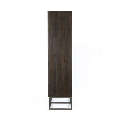Four Hands - Kelby Cabinet - Carved Vintage Brown - 101334-002 veiw 5