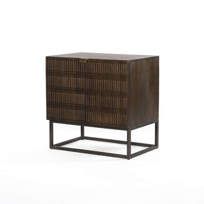 Four Hands - Kelby Cabinet Nightstand - Gunmetal - 101394-003 veiw 1
