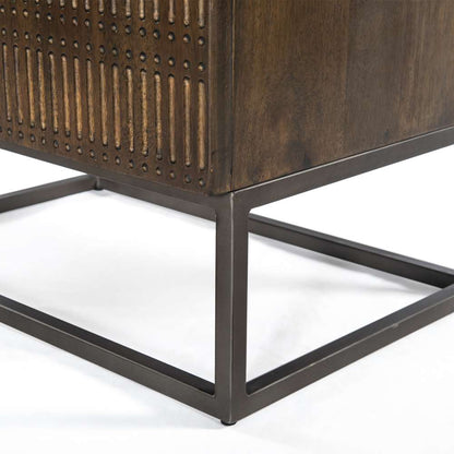 Four Hands - Kelby Cabinet Nightstand - Gunmetal - 101394-003 veiw 5